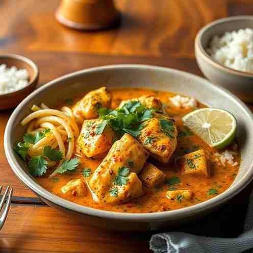 French Guianese Chicken Colombo - Easy Coconut Milk Curry Recipe